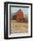 Red Barn View I-Tim O'toole-Framed Premium Giclee Print