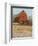 Red Barn View I-Tim O'toole-Framed Premium Giclee Print