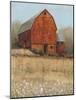 Red Barn View I-Tim O'toole-Mounted Art Print