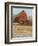 Red Barn View I-Tim O'toole-Framed Art Print