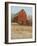 Red Barn View I-Tim OToole-Framed Art Print