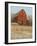 Red Barn View I-Tim OToole-Framed Art Print