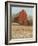 Red Barn View I-Tim OToole-Framed Art Print