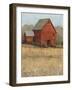 Red Barn View II-Tim O'toole-Framed Art Print
