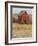 Red Barn View II-Tim O'toole-Framed Art Print