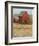 Red Barn View II-Tim O'toole-Framed Art Print