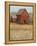 Red Barn View II-Tim O'toole-Framed Stretched Canvas