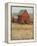 Red Barn View II-Tim O'toole-Framed Stretched Canvas