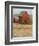 Red Barn View II-Tim O'toole-Framed Premium Giclee Print