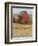 Red Barn View II-Tim O'toole-Framed Premium Giclee Print