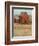 Red Barn View II-Tim O'toole-Framed Premium Giclee Print