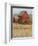 Red Barn View II-Tim O'toole-Framed Premium Giclee Print