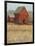 Red Barn View II-Tim O'toole-Framed Premium Giclee Print