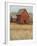 Red Barn View II-Tim O'toole-Framed Premium Giclee Print