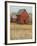 Red Barn View II-Tim O'toole-Framed Premium Giclee Print