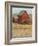 Red Barn View II-Tim O'toole-Framed Premium Giclee Print