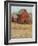 Red Barn View II-Tim O'toole-Framed Premium Giclee Print