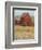 Red Barn View II-Tim O'toole-Framed Art Print