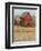 Red Barn View II-Tim O'toole-Framed Art Print