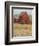 Red Barn View II-Tim O'toole-Framed Art Print