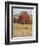 Red Barn View II-Tim O'toole-Framed Art Print