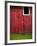 Red Barn Wall-Steve Gadomski-Framed Photographic Print