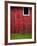 Red Barn Wall-Steve Gadomski-Framed Photographic Print