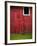 Red Barn Wall-Steve Gadomski-Framed Photographic Print