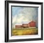 'Red Barn' Giclee Print - Dawne Polis | Art.com