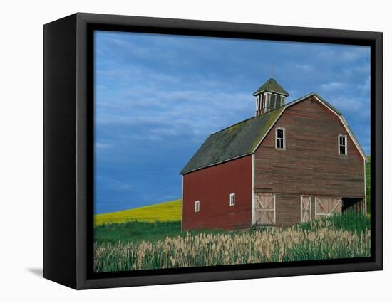 Red Barn-Darrell Gulin-Framed Premier Image Canvas