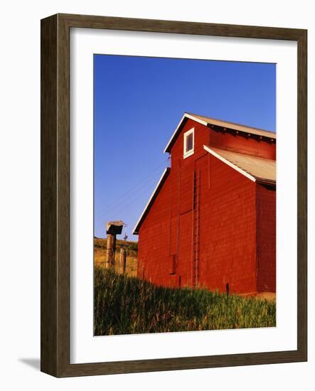 Red Barn-Stuart Westmorland-Framed Photographic Print