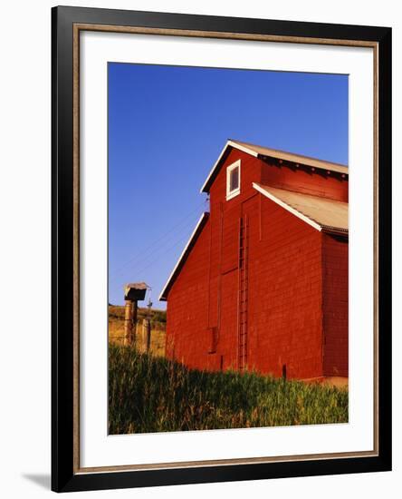 Red Barn-Stuart Westmorland-Framed Photographic Print