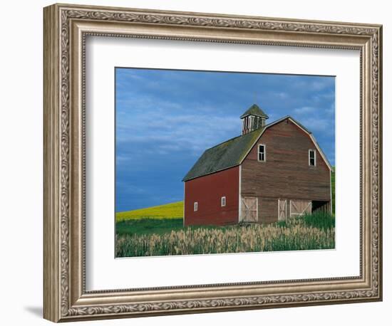 Red Barn-Darrell Gulin-Framed Photographic Print