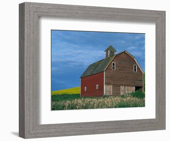 Red Barn-Darrell Gulin-Framed Photographic Print