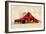 Red Barn-Ynon Mabat-Framed Art Print