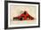 Red Barn-Ynon Mabat-Framed Art Print