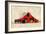 Red Barn-Ynon Mabat-Framed Art Print