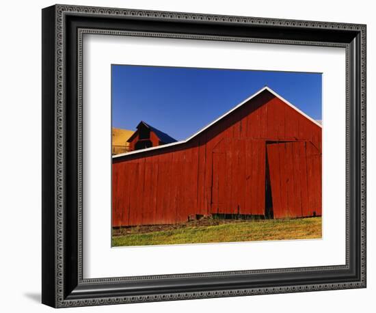 Red Barns-Stuart Westmorland-Framed Photographic Print