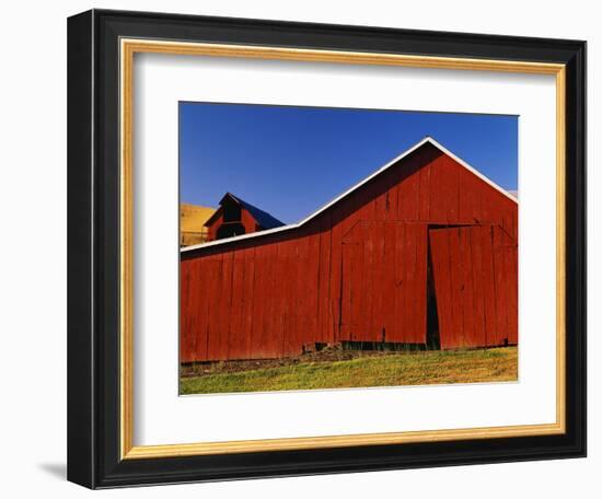 Red Barns-Stuart Westmorland-Framed Photographic Print