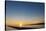 Red Bay Sunset-Mike Toy-Framed Stretched Canvas