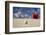 Red Beach Chair in the Dunes, Gull-Uwe Steffens-Framed Photographic Print