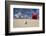 Red Beach Chair in the Dunes, Gull-Uwe Steffens-Framed Photographic Print