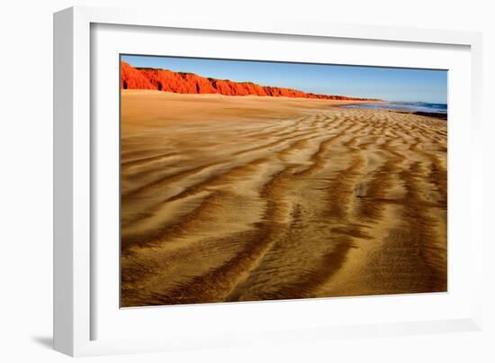 Red Beach II-Howard Ruby-Framed Photographic Print