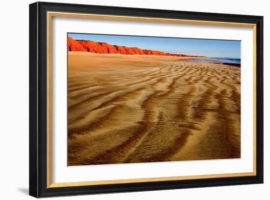 Red Beach II-Howard Ruby-Framed Photographic Print