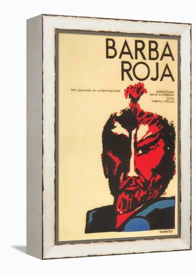 Red Beard, Cuban Movie Poster, 1964-null-Framed Stretched Canvas