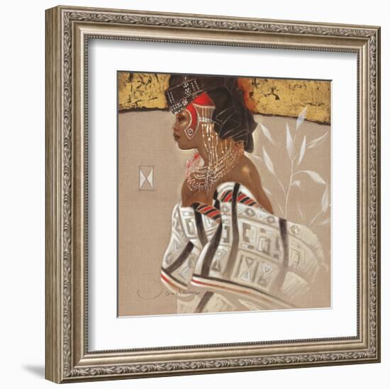 Red Beauty-Joadoor-Framed Art Print