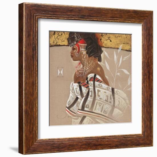 Red Beauty-Joadoor-Framed Art Print