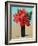 Red Begonias-Christopher Ryland-Framed Giclee Print