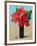 Red Begonias-Christopher Ryland-Framed Giclee Print