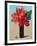 Red Begonias-Christopher Ryland-Framed Giclee Print